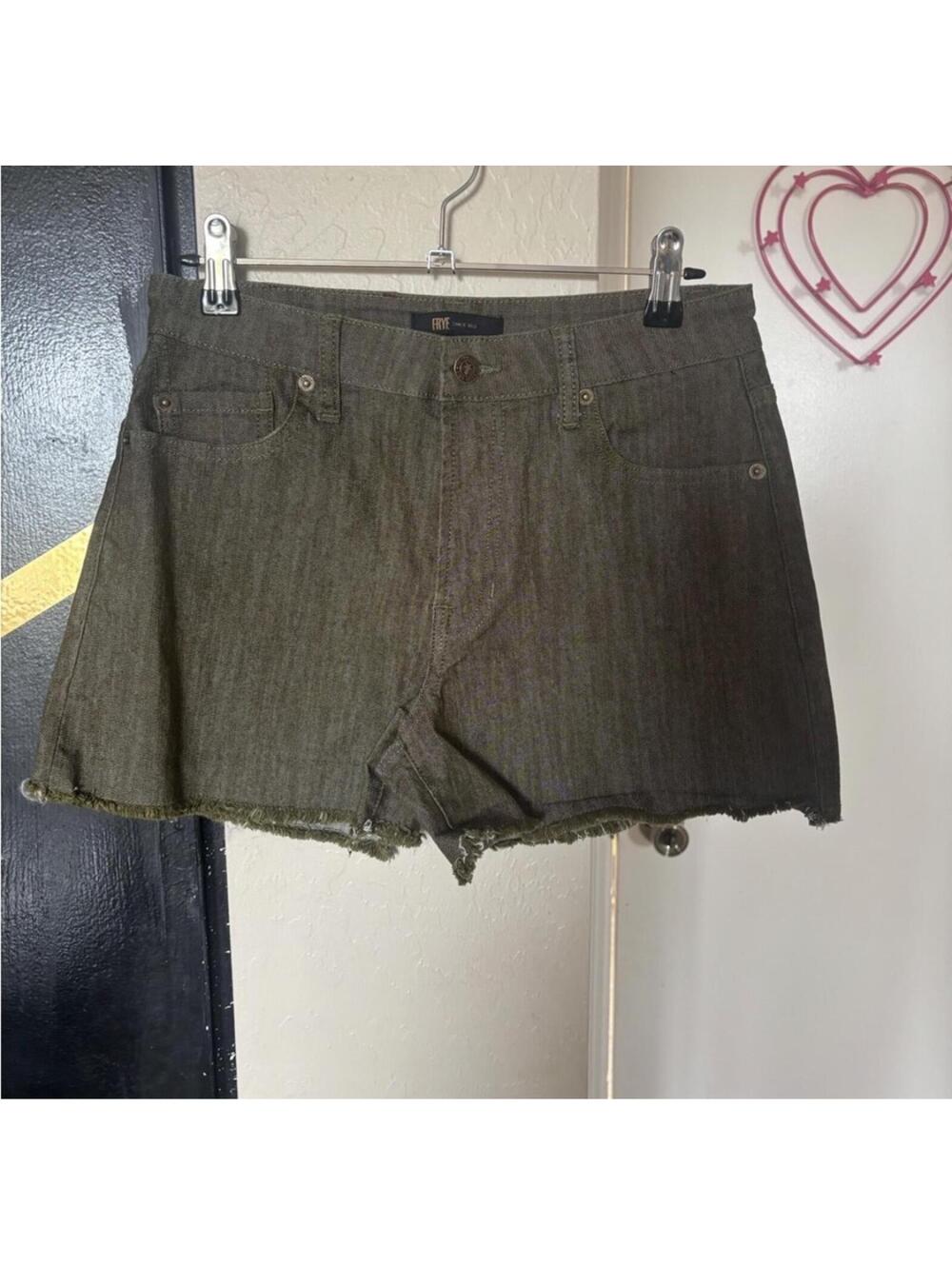 Frye denim shorts